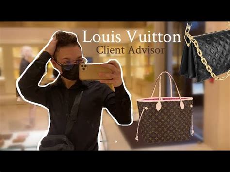 louis vuitton client advisor pay|louis vuitton client services.